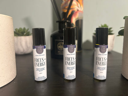 Focus + Energy Bundle | Aromatherapy Roller Blend – 10ml x 3